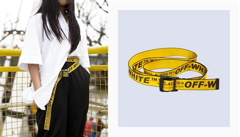 gitrostore cintura off.white replica